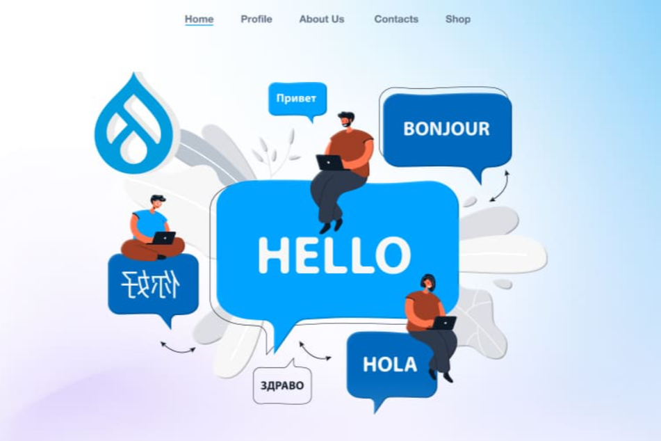 Multilingual Website