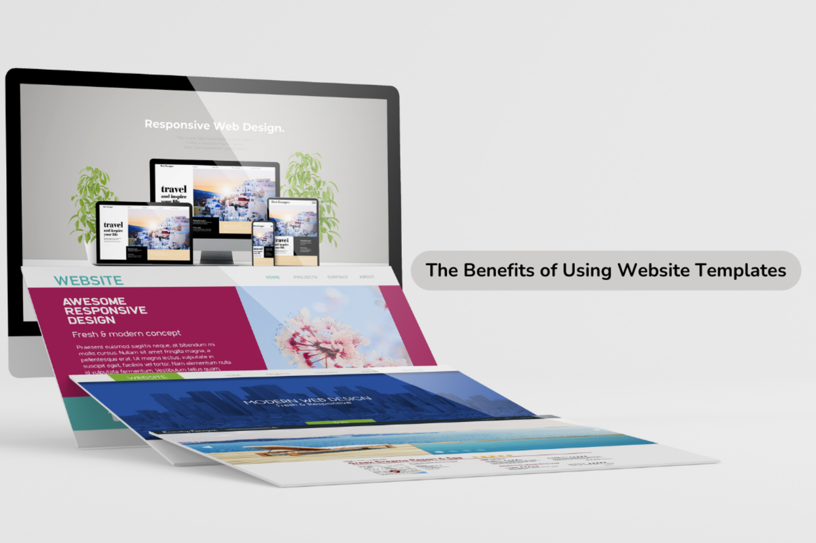 The Benefits of Using Website Templates