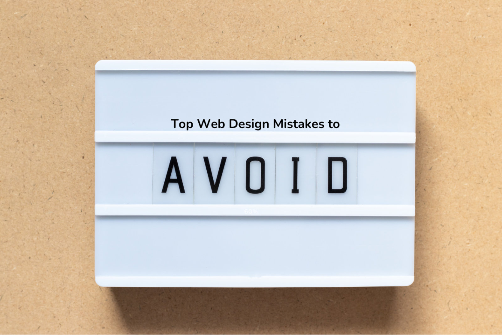 Top Web Design Mistakes to Avoid